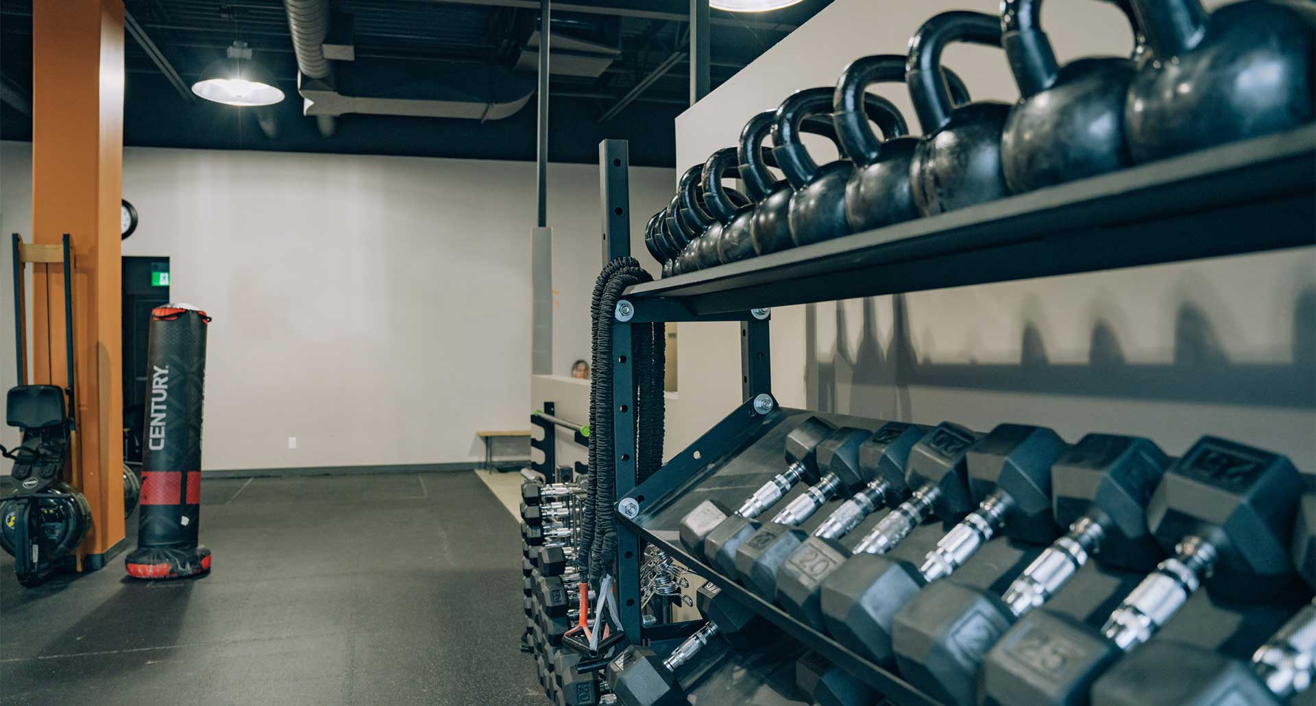 barbells Barbells on the rack