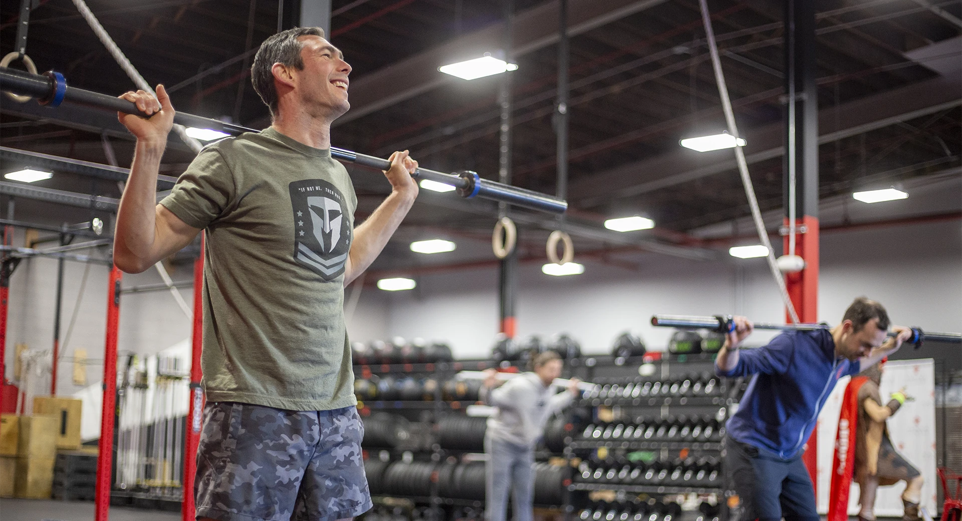 man taking a lifting class at Kanna Fitness man taking a lifting class at Kanna Fitness